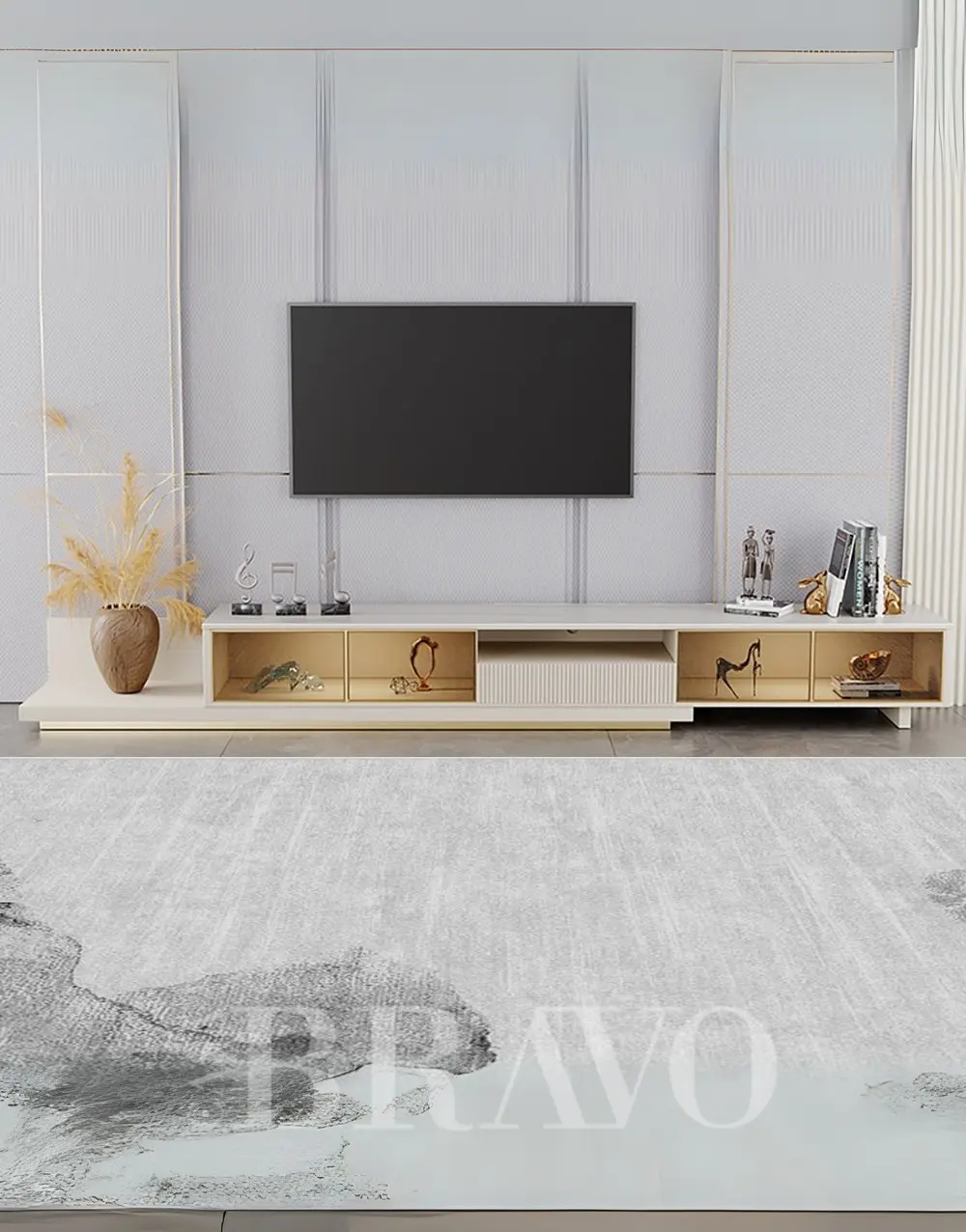 وحدة عرض فاخرة بطابع أورورا