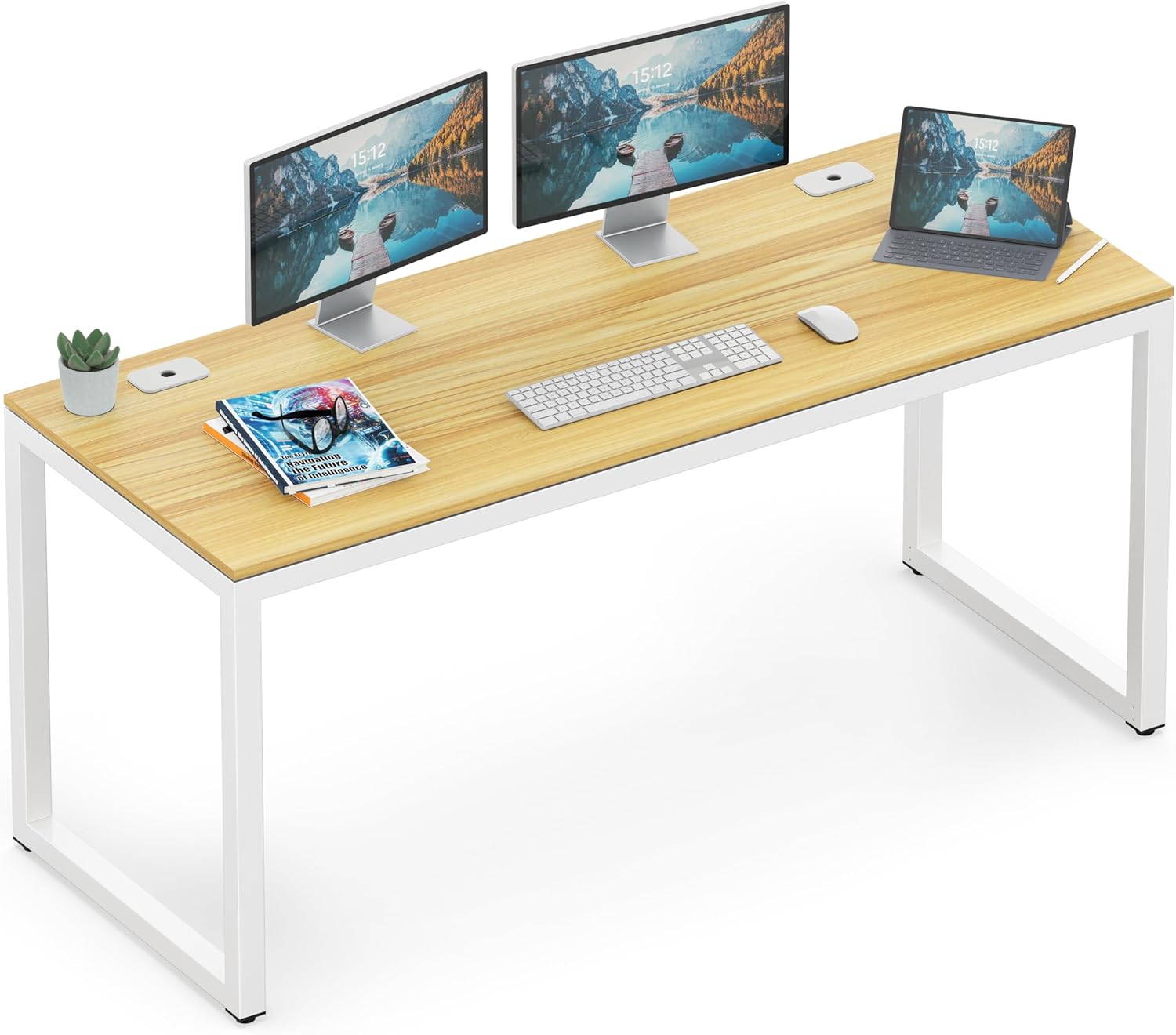 مكتب مفتوح الإطار بسيط