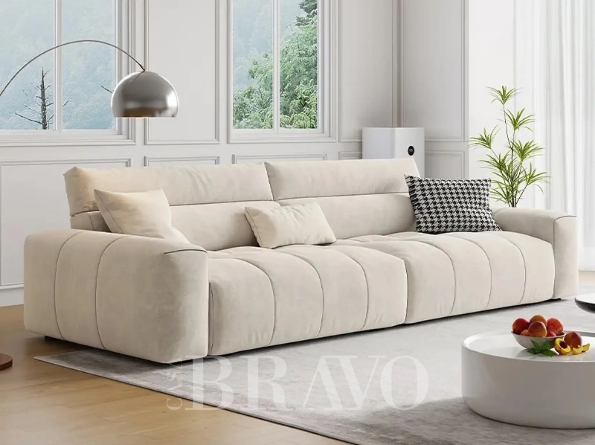 أريكة كينغسلي بثلاثة مقاعد