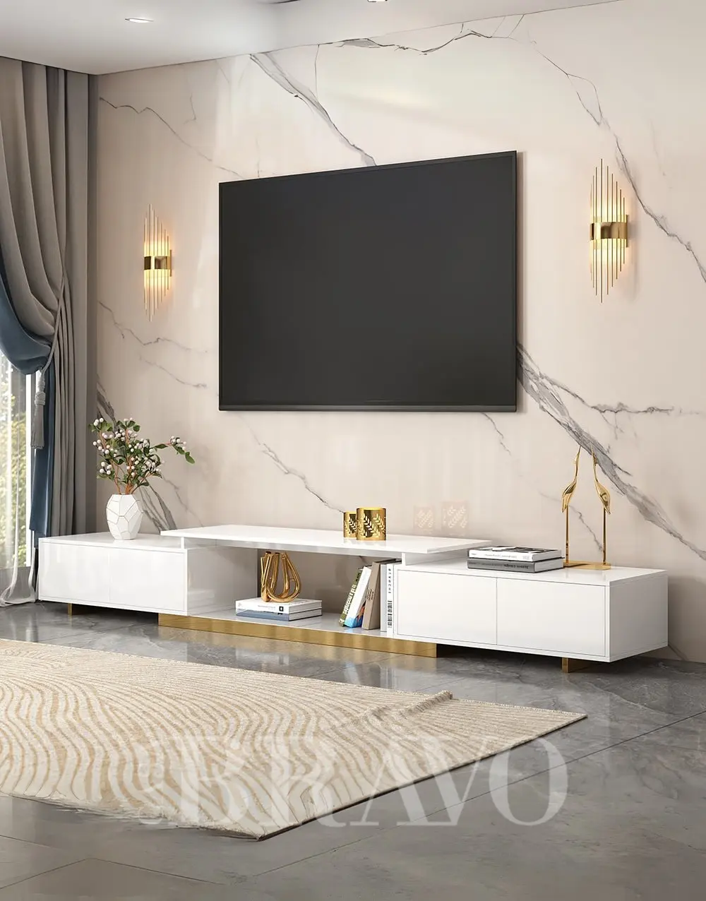 وحدة  تلفزيون Aurora Luxe