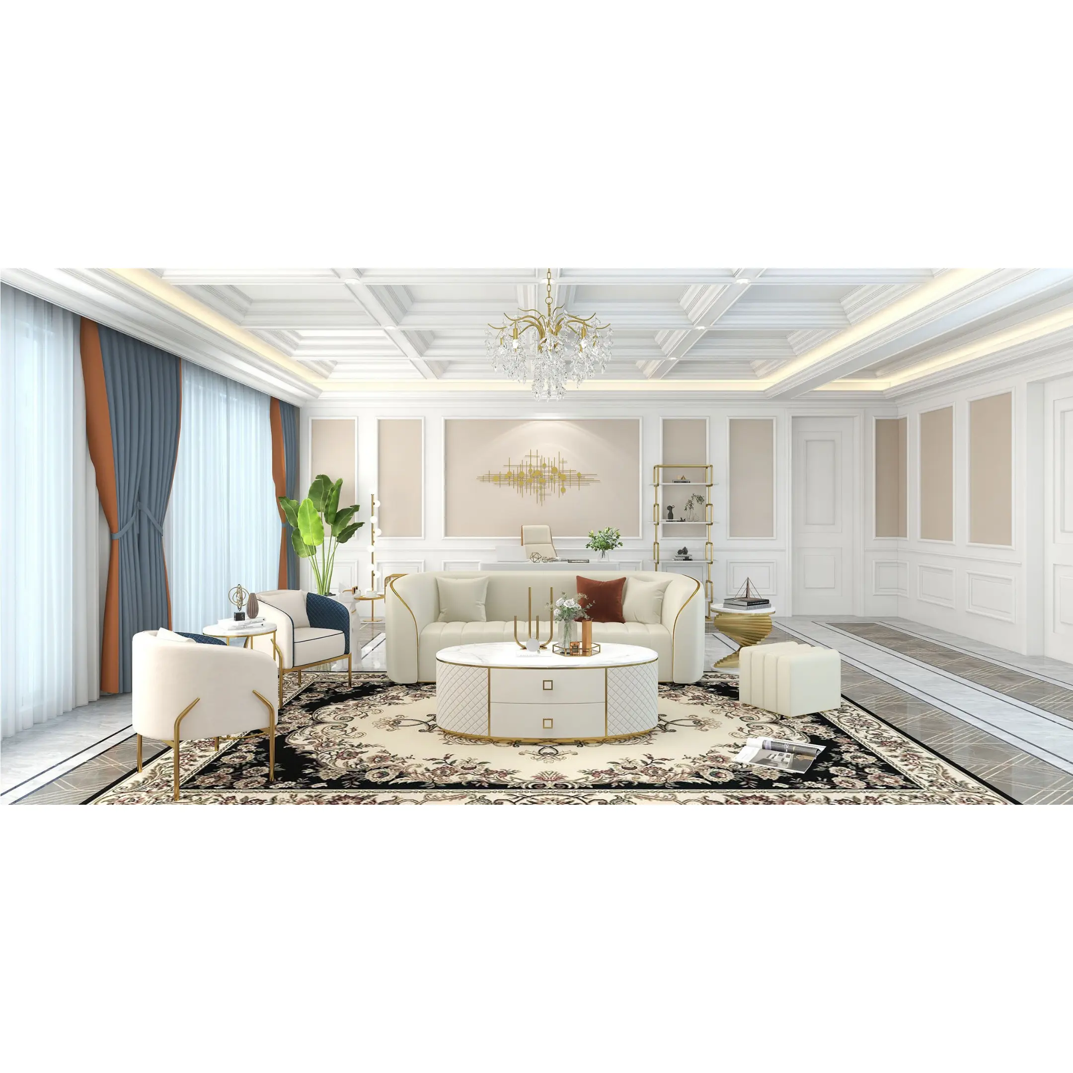 أريكة قبّة بثلاثة مقاعد