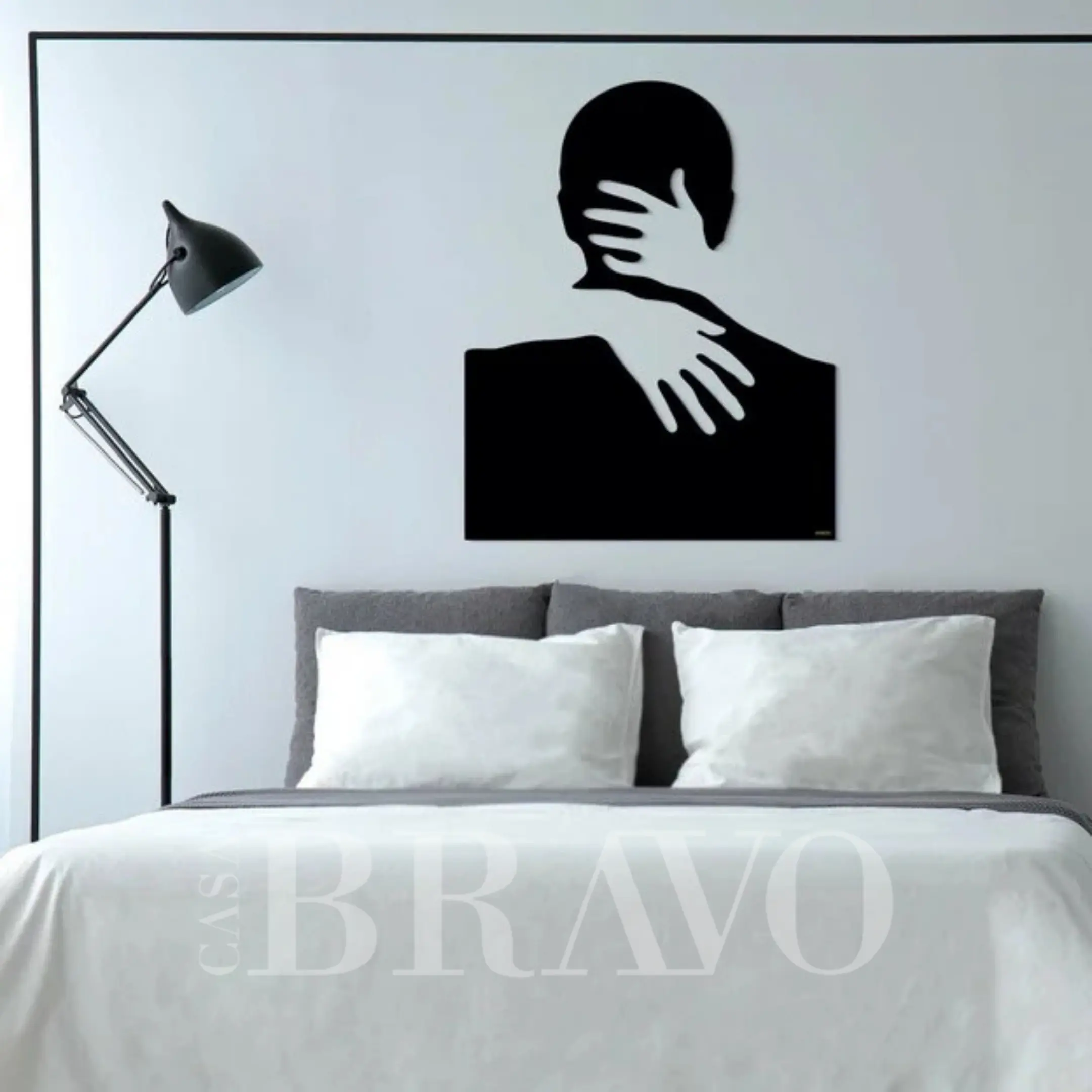 لوحة جدارية رائعة - كلب بولدوغ فرنسي مع نظارة شمسية | ديكور جداري عصري من خشب MDF للحيوانات الأليفة لغرفة المعيشة والمطبخ وغرفة النوم