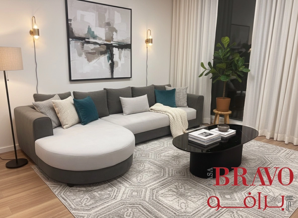 أريكة زاوية يمين تريس