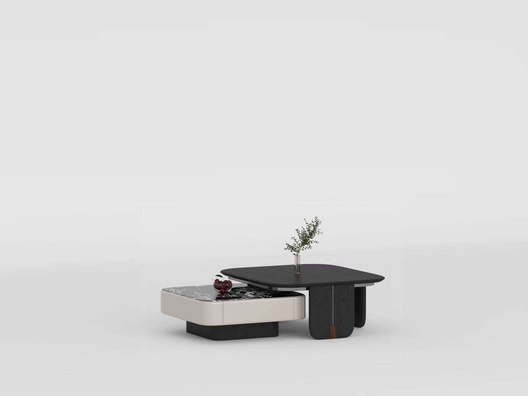 طقم طاولة قهوة وطاولة جانبية  كازا برافو -  KAO Nesting