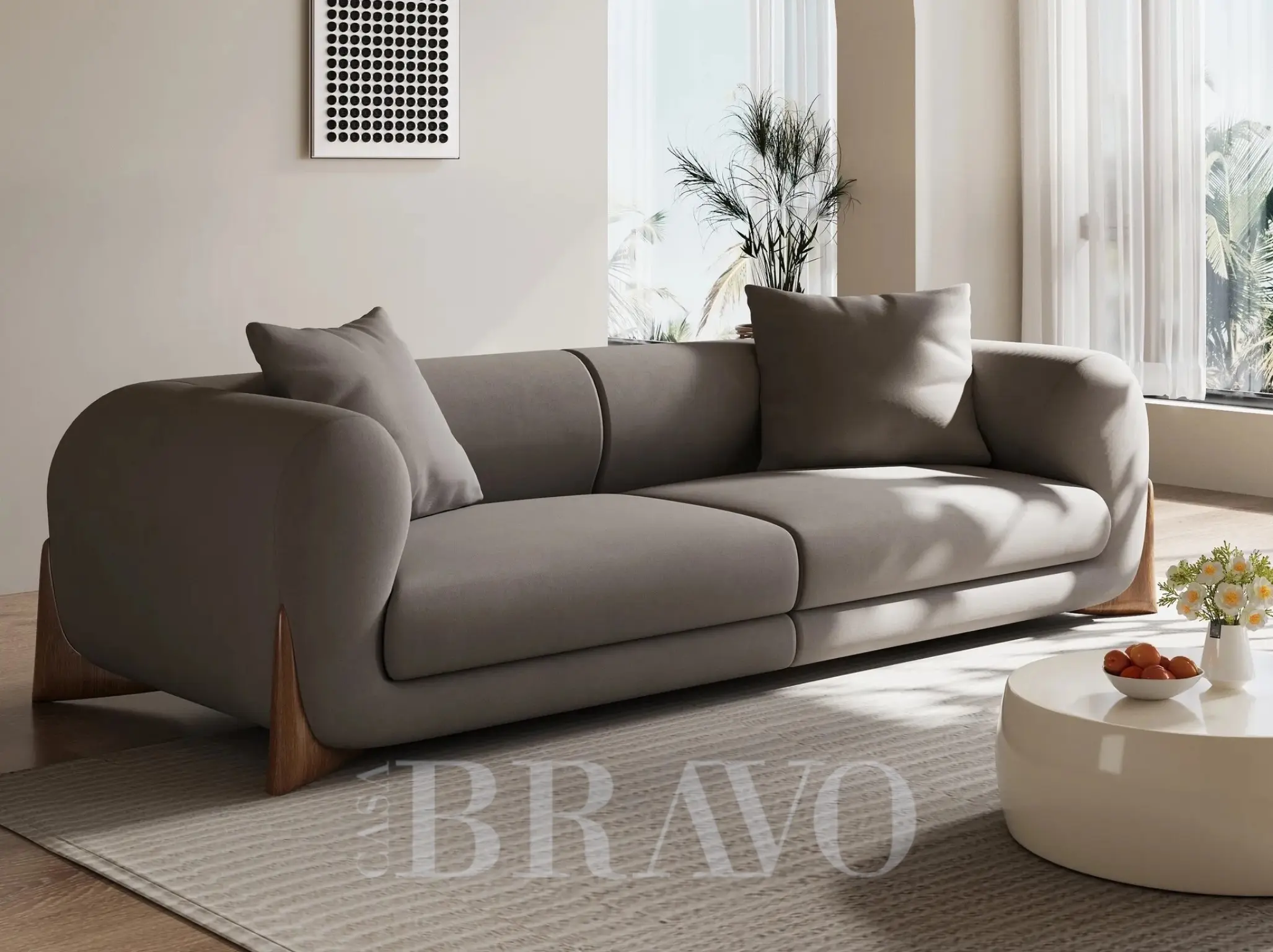 أريكة بالارت بثلاثة مقاعد