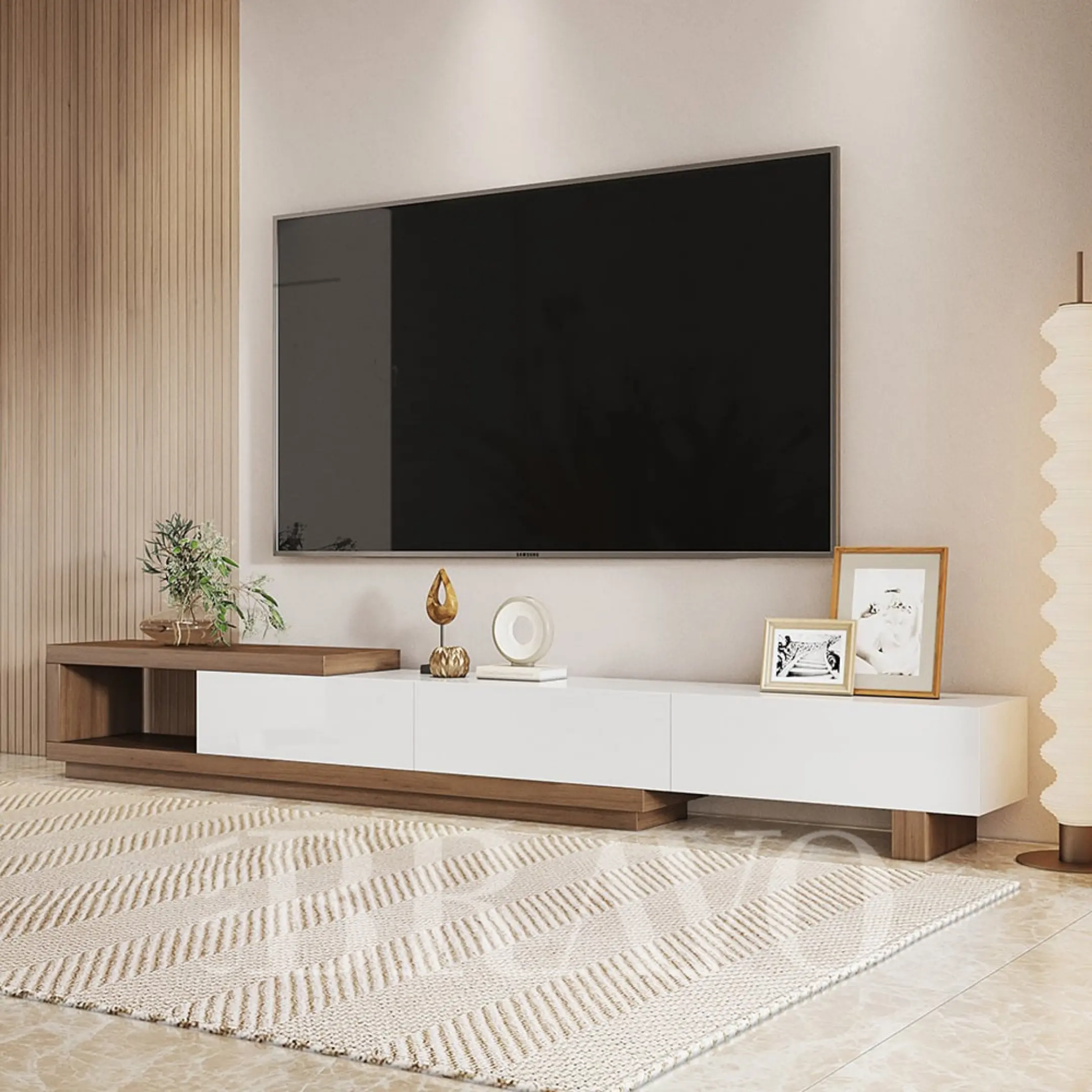 وحدة تلفزيون وسائط بأسلوب لوفت قطبي