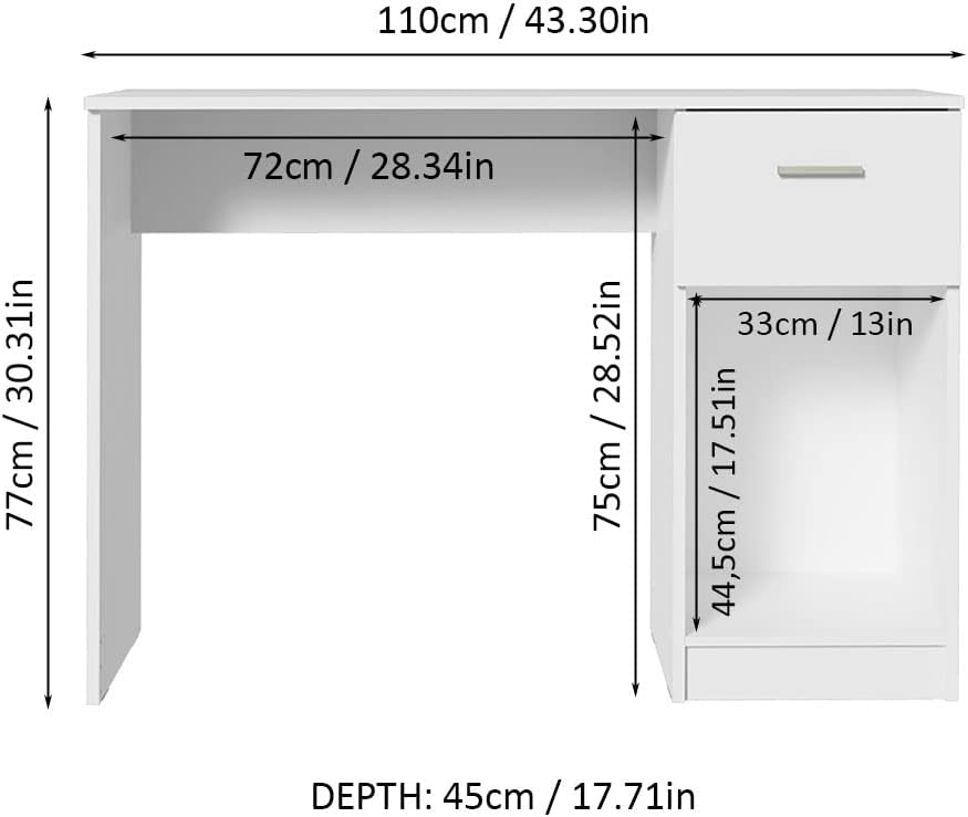 مكتب قاعدة مدمج وبسيط