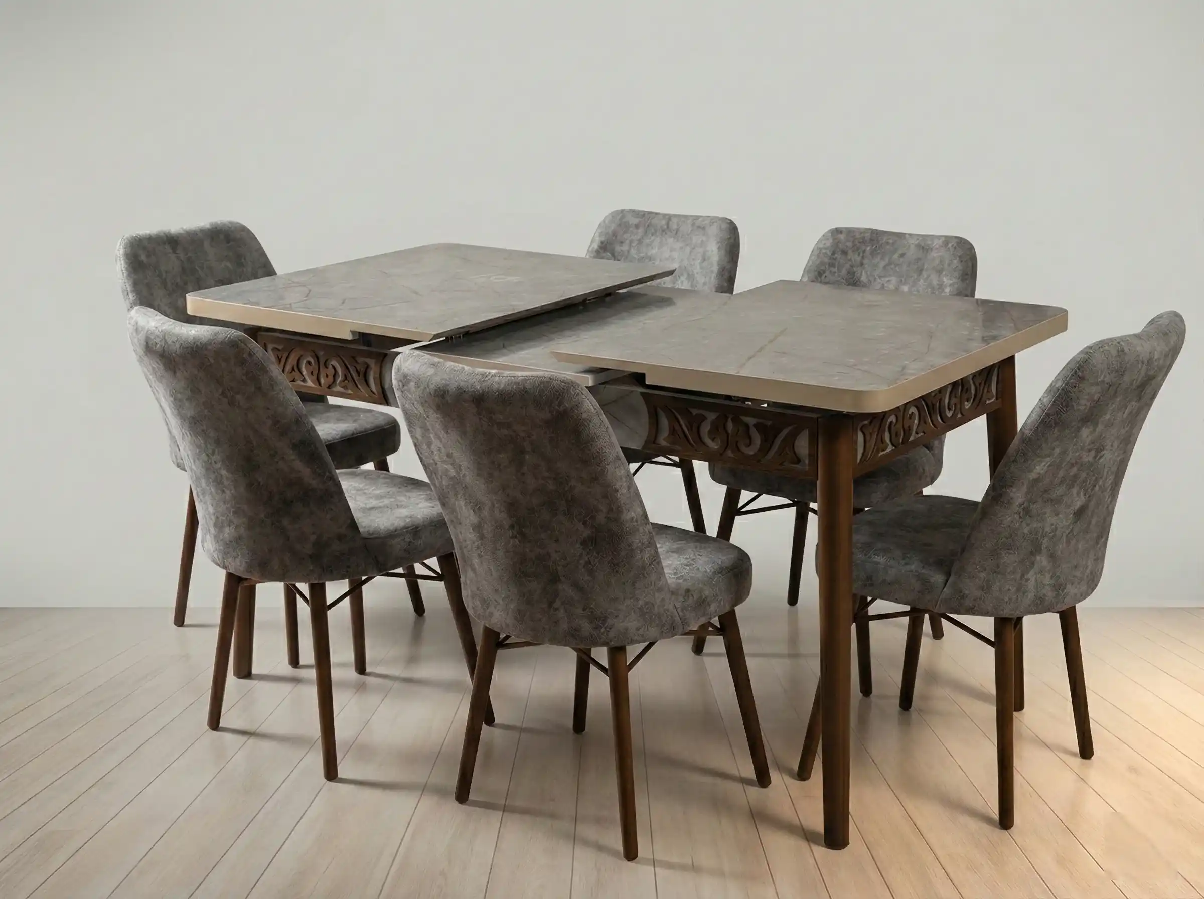 1+6 Extendable Dining set Made in Turkey