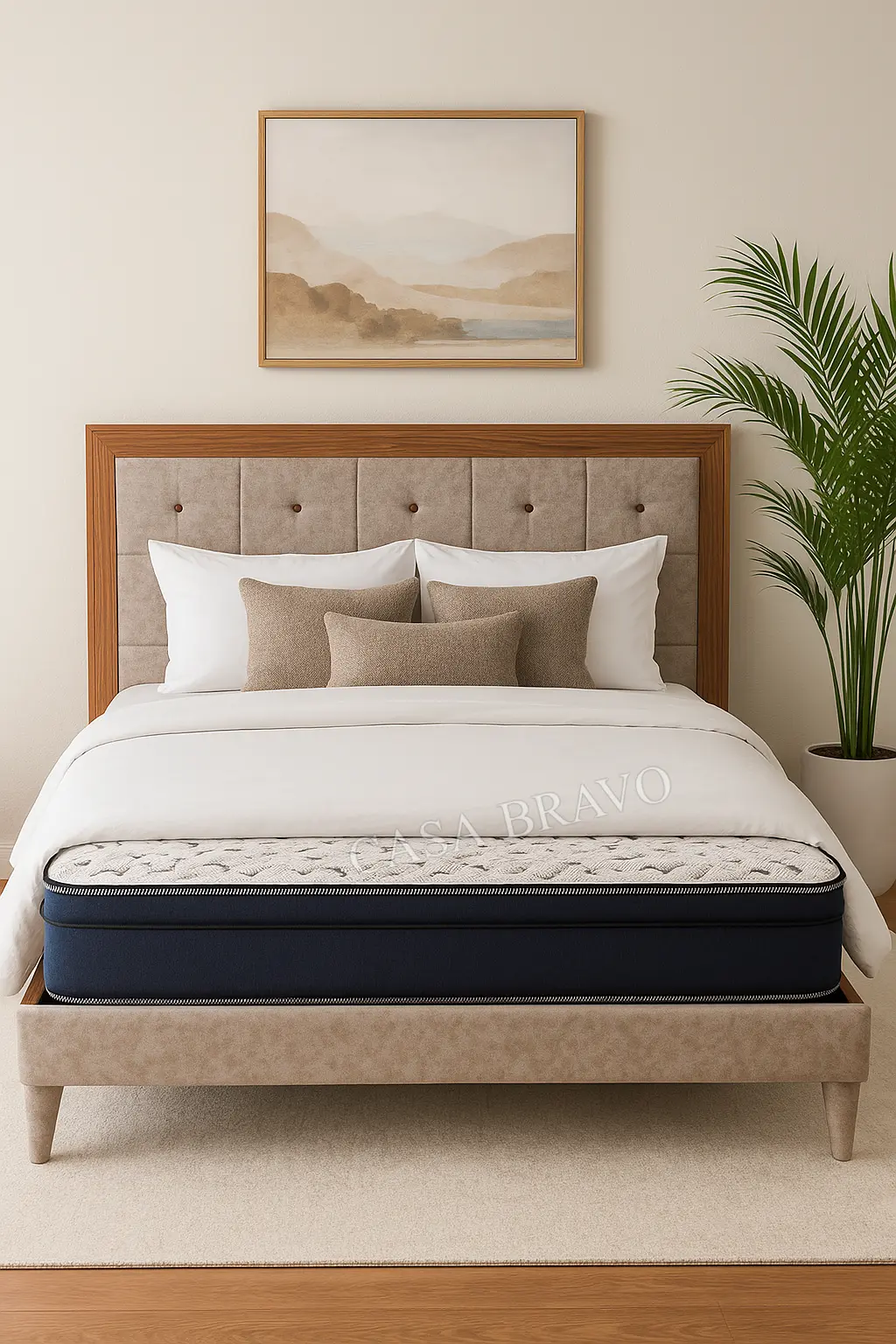 أسرة عصرية وفاخرة - الراحة والأناقة