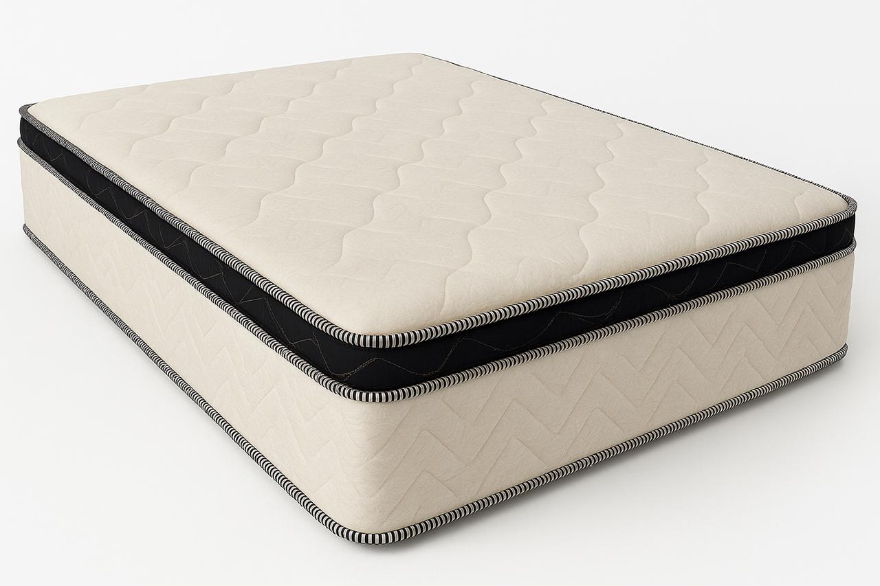 مرتبة كازا برافو – نم جيدا – بنوابض بونيل مع طبقة مخدة علوية – قماش قطيفة فاخر – لون أوبال – ارتفاع 27