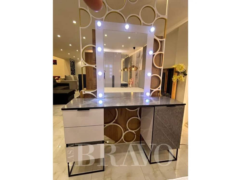 STAR King Bedroom Set 180*200 + Dresser with Mirror + Cupboard - With 3-Years Warranty - Image 7