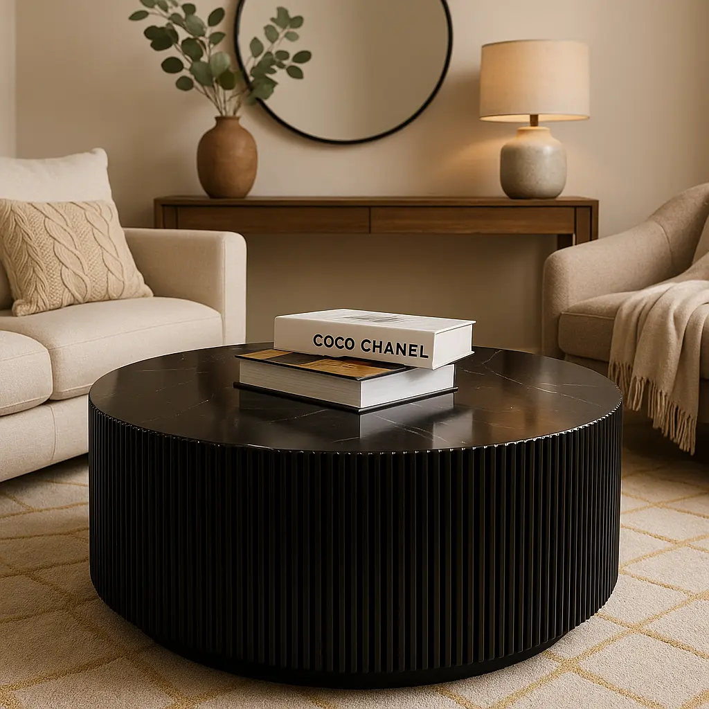 Noir Ridge Center Table - Casa Bravo