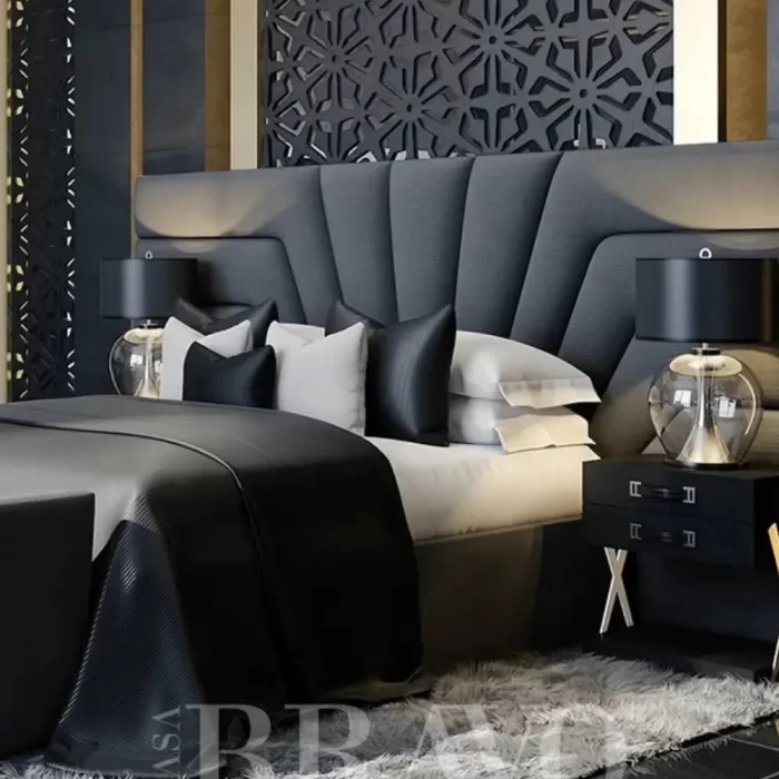 Luxury Modern Bed – Contemporary Elegance & Comfort