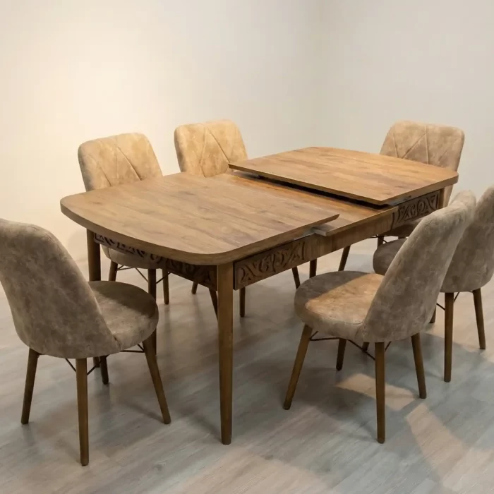 1+6 Extendable Dining set Made in Turkey