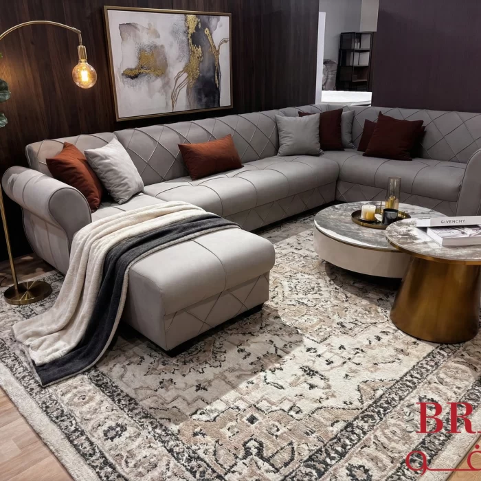 Eterno spacious U Shape Sofa set