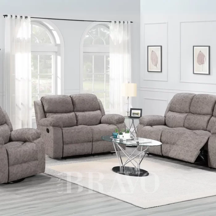 MANUAL RECLINER SET 3+2+1 - ULTIMATE COMFORT