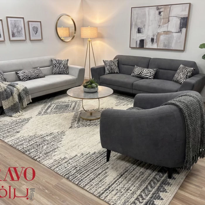 Hilton 4+3+1 Seater Sofa Set