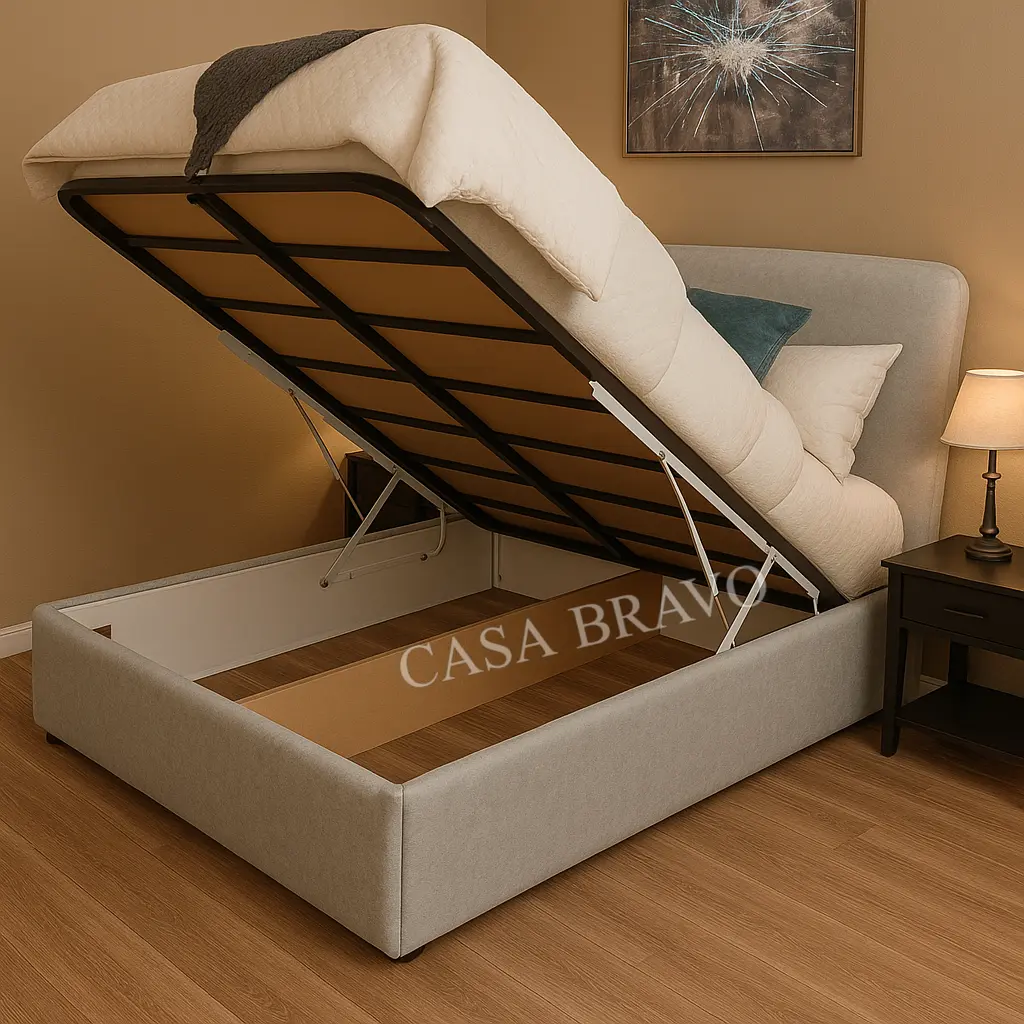 ModuloLift bed - a simple and stylish design with hidden storage space