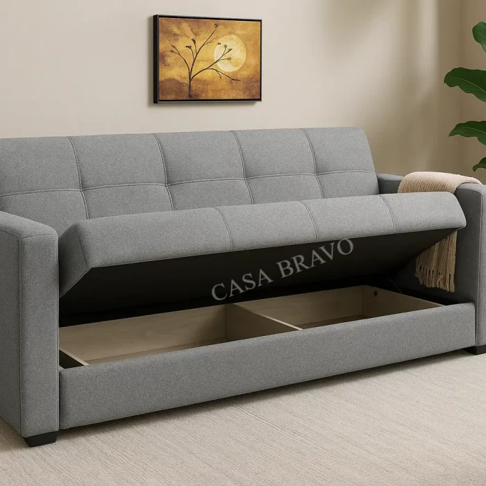 Casa Bravo Premium Storage Sofabed – Elegant Comfort with Smart Functionality
