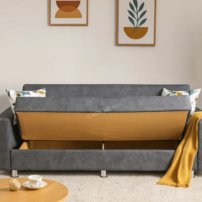 Casa Bravo Premium Storage Sofabed – Elegant Comfort with Smart Functionality