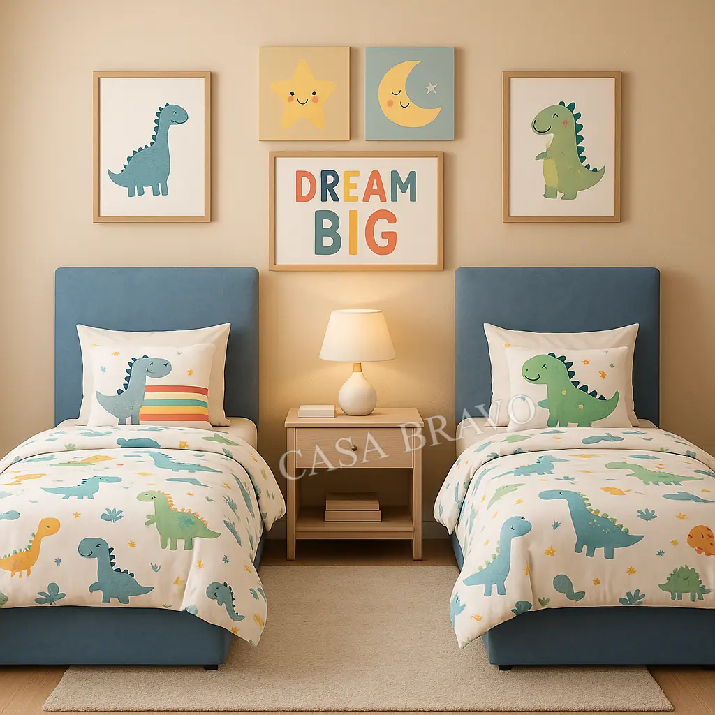 Modern Upholstered Panel Headboard Bed 90*200 cm