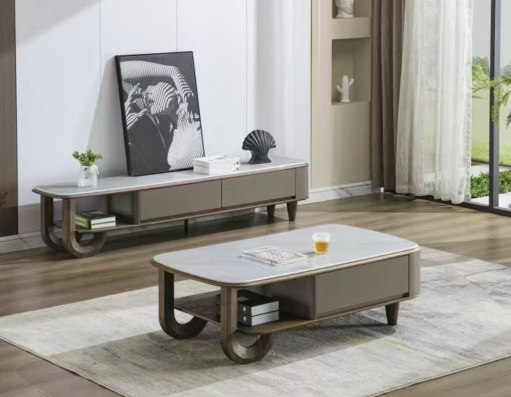 The Streamline Oval Living Set - Casa Bravo