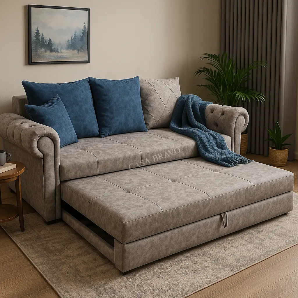 Casa Bravo Premium Storage Sofabed – Elegant Comfort with Smart Functionality