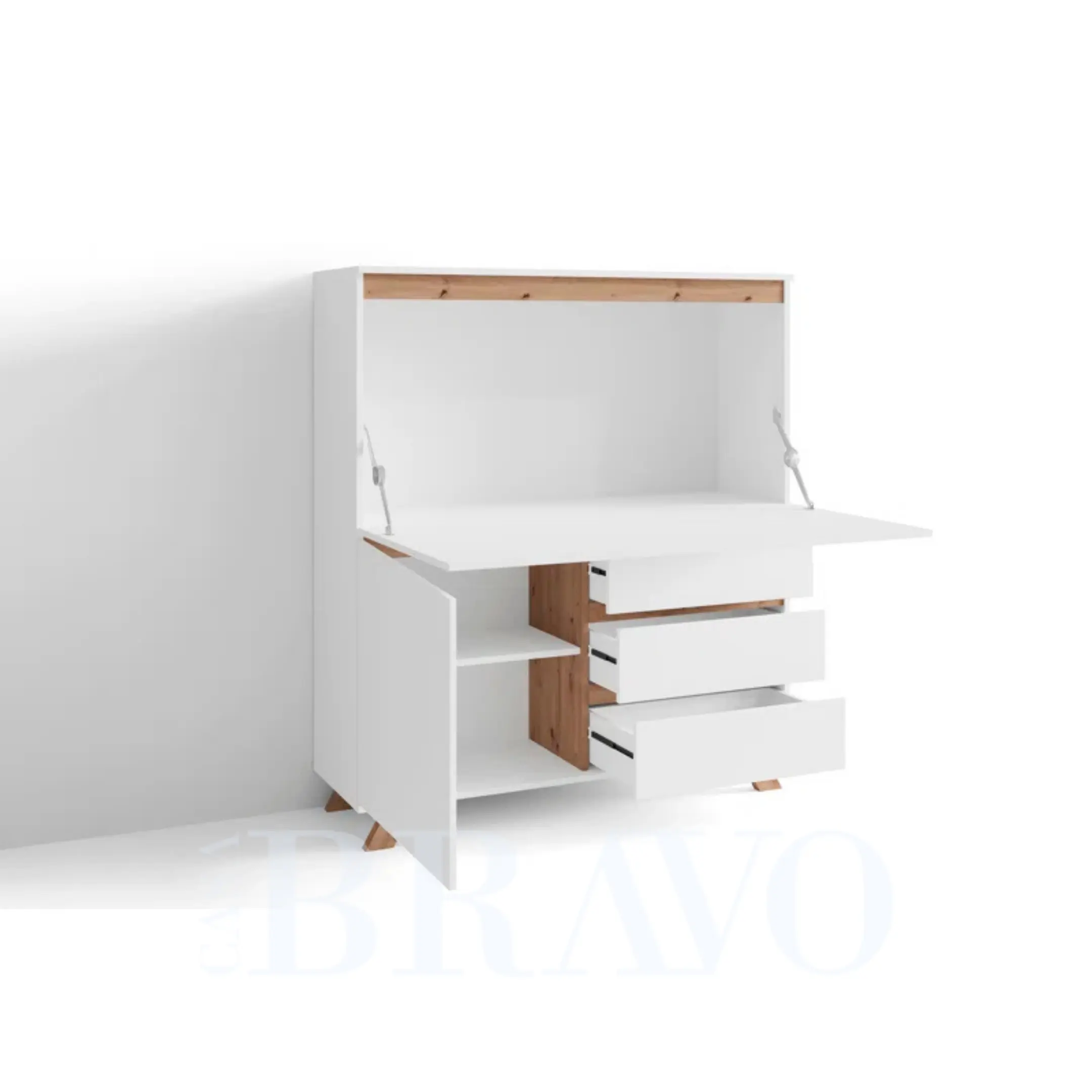 The "Clarity" Console Desk