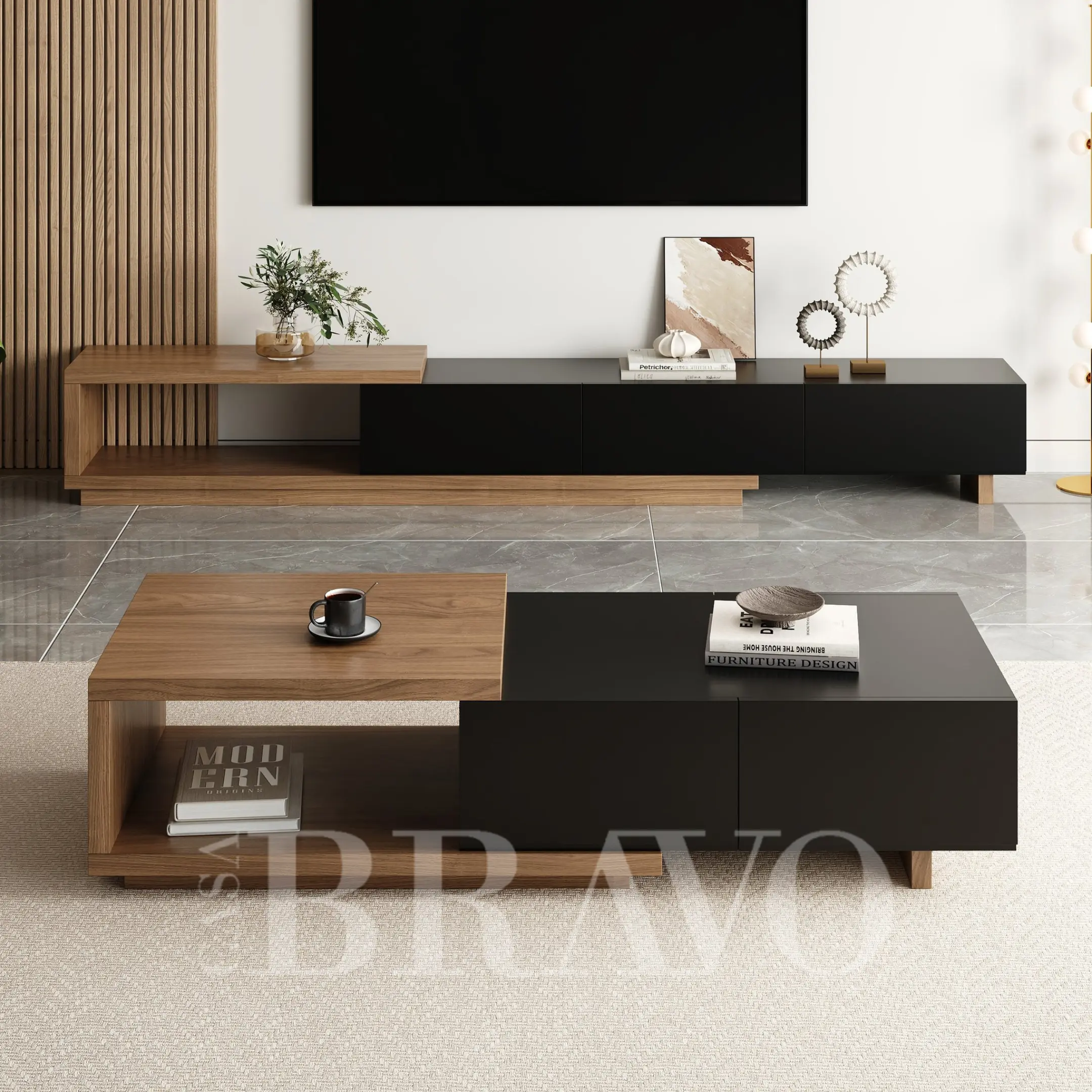 DuoForm Walnut Noir Set - Casa Bravo