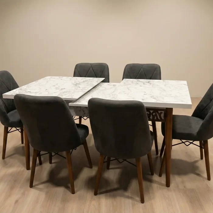 1+6 Extendable Dining set  Made in Turkey