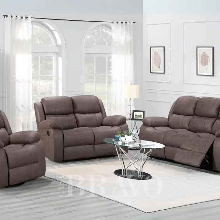 MANUAL RECLINER SET 3+2+1 - ULTIMATE COMFORT