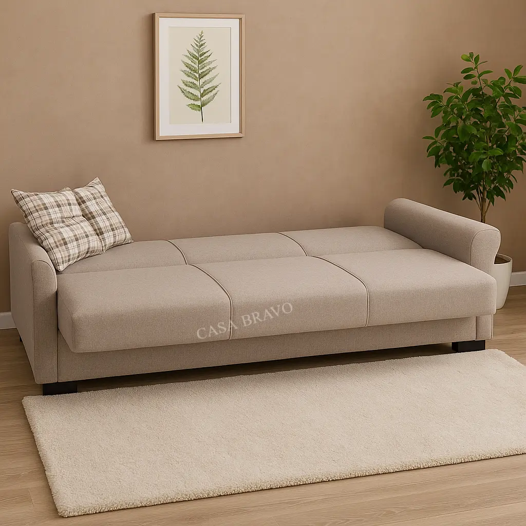 Casa Bravo Premium Storage Sofabed – Elegant Comfort with Smart Functionality
