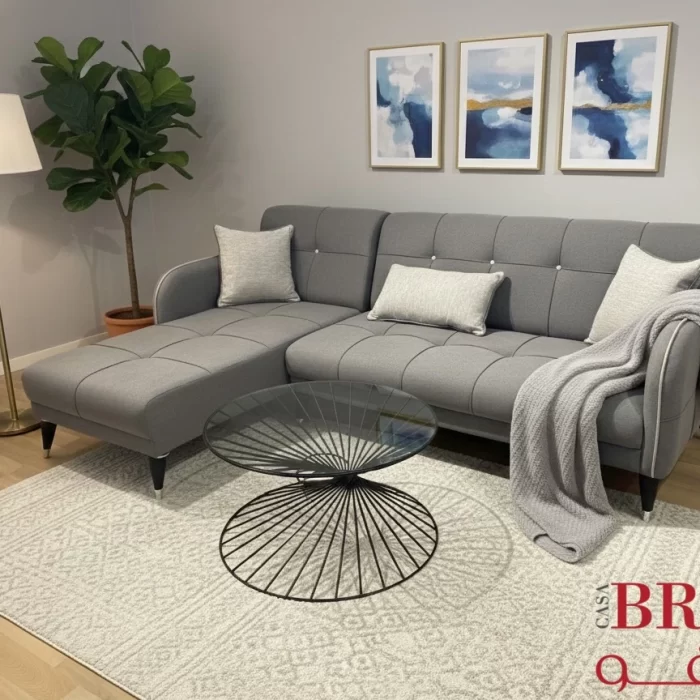 Haig Fabric Right Corner Sofa