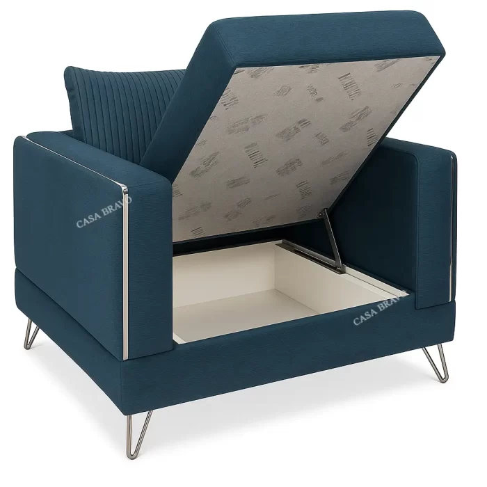 Casa Bravo Premium Storage Sofabed – Elegant Comfort with Smart Functionality