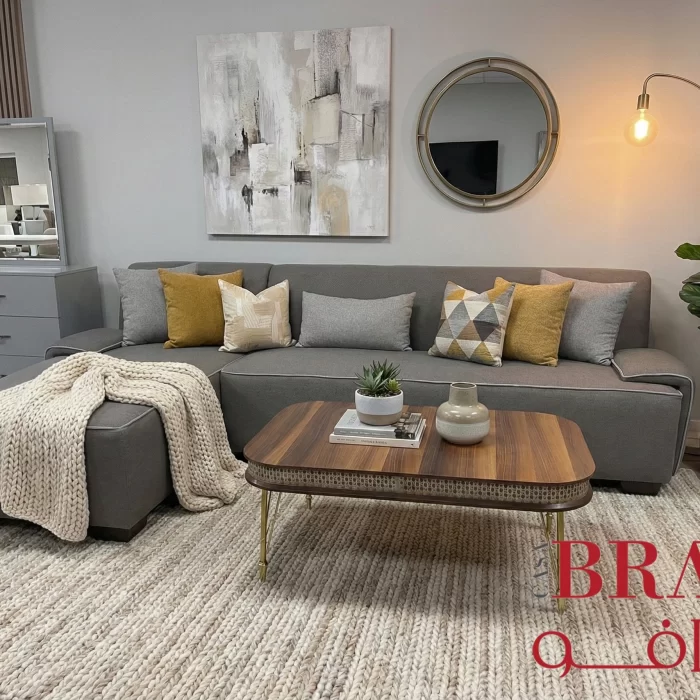 Taverna Fabric Right Corner Sofa