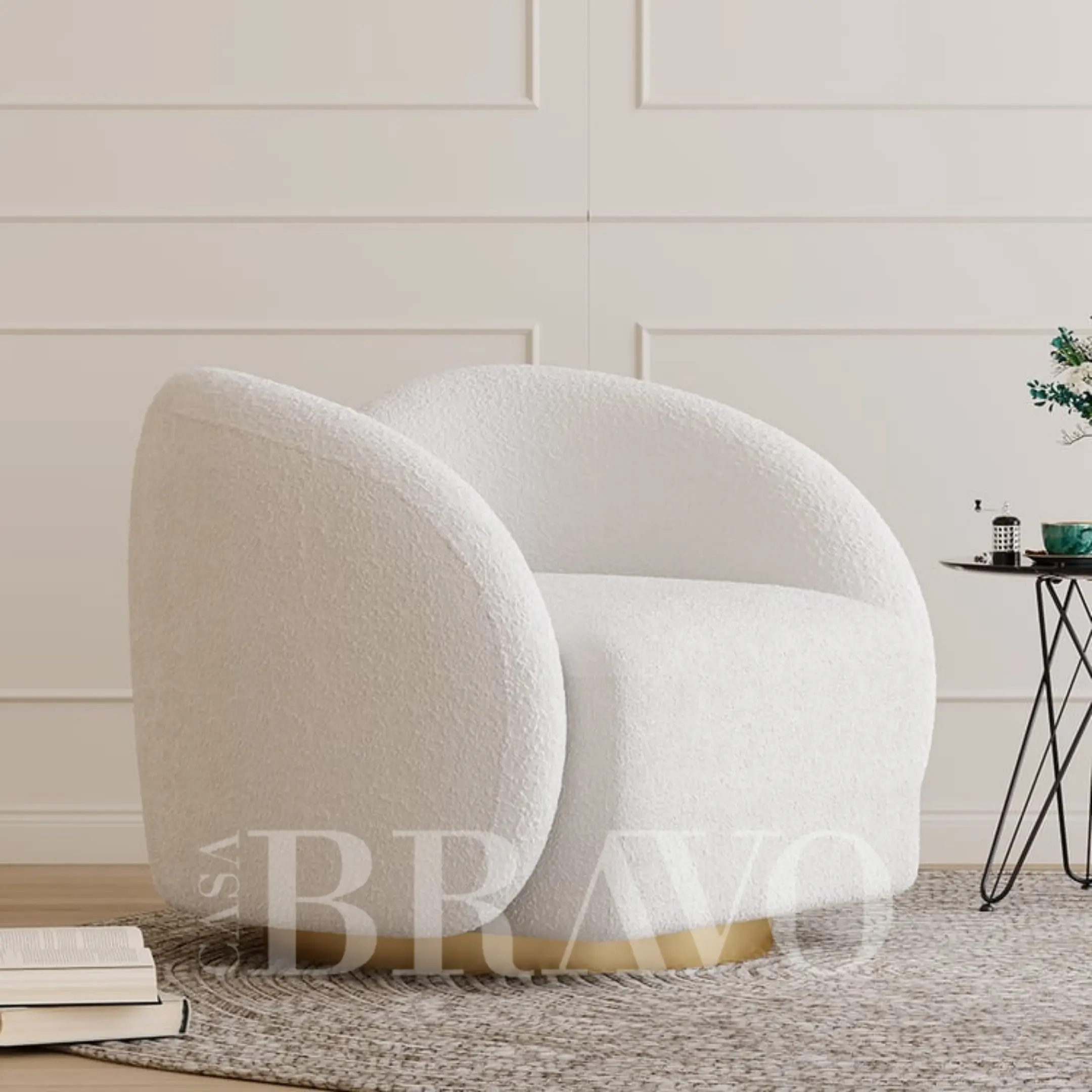 Oak Houses Fabric Armchair