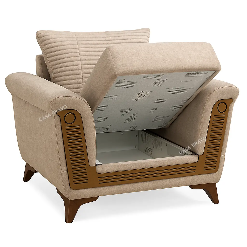Casa Bravo Premium Storage Sofabed – Elegant Comfort with Smart Functionality
