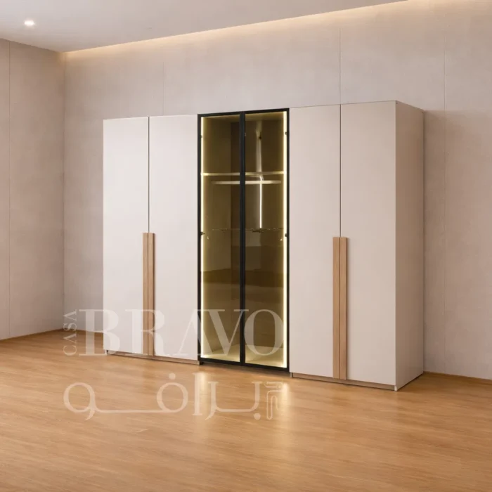 6-Door Luxe Serenity Wardrobe