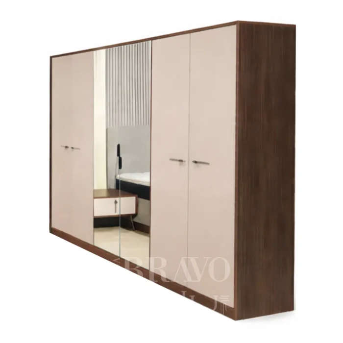 6-Door Zen Line Modern Wardrobe