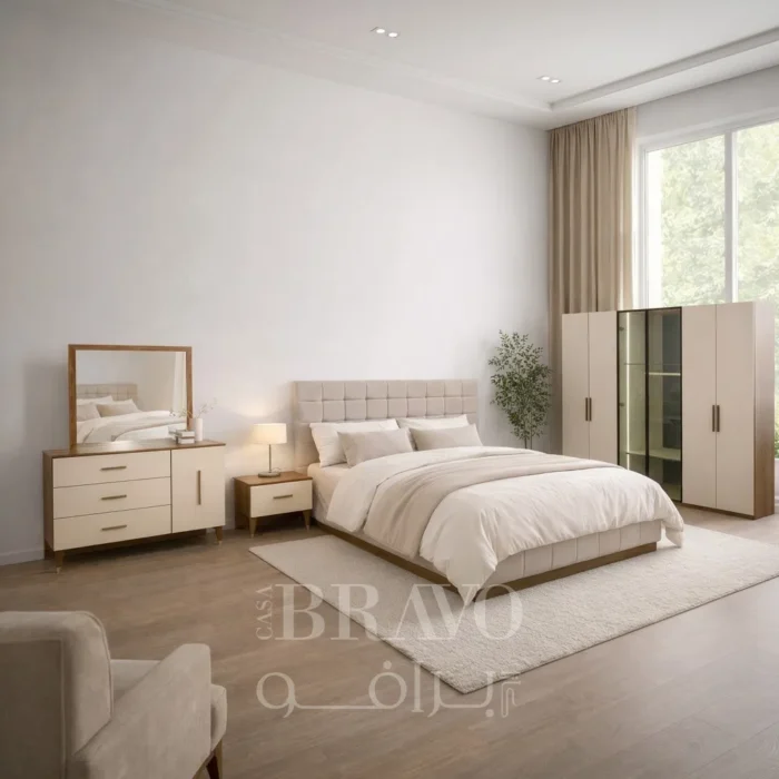 Tranquil Wood Bedroom Set – Natural Warmth Meets Modern Comfort