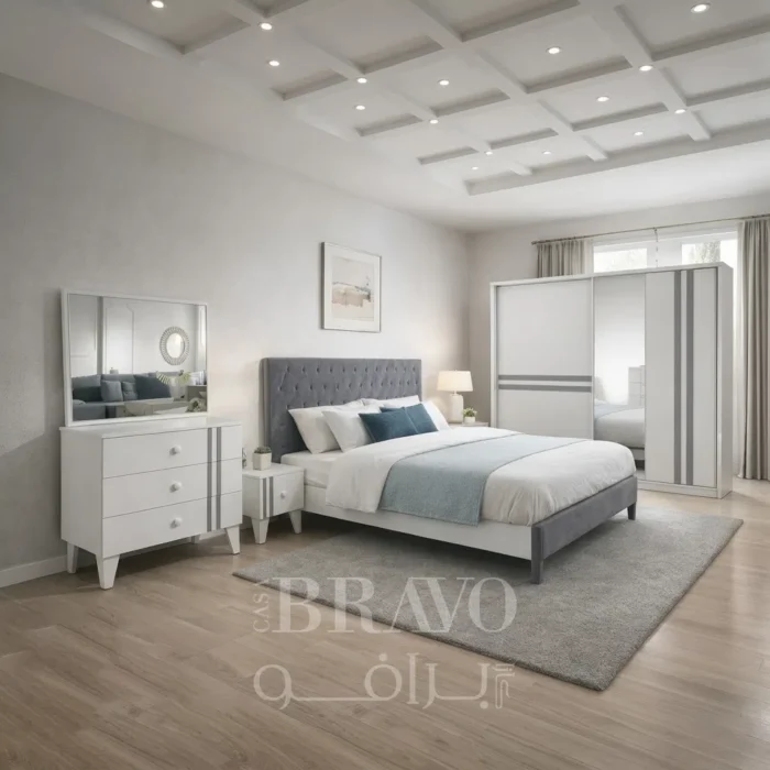 Imperial Edge Bedroom Set – Bold Luxury with Timeless Elegance