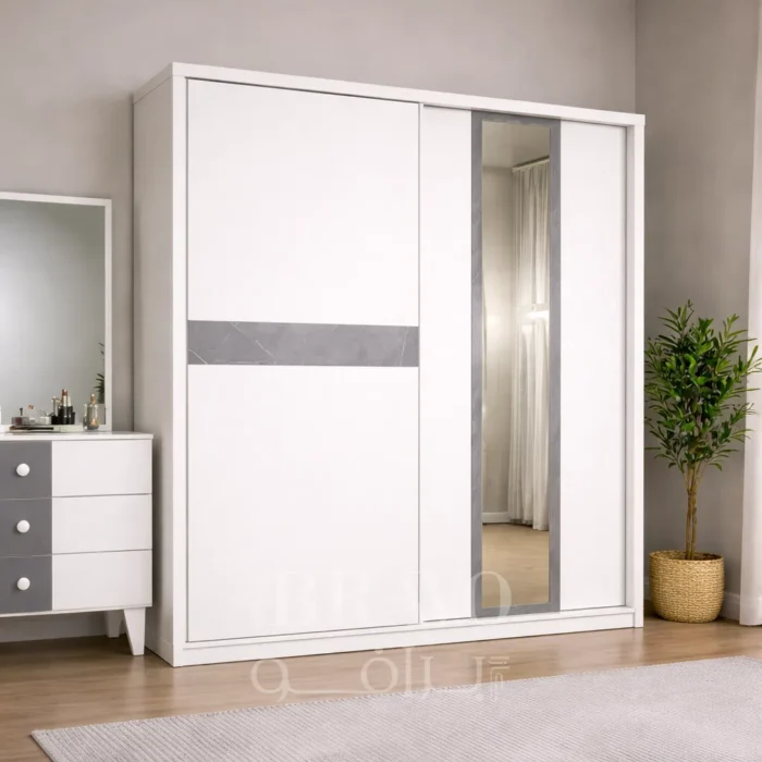 5-Door Modera Tone Wardrobe